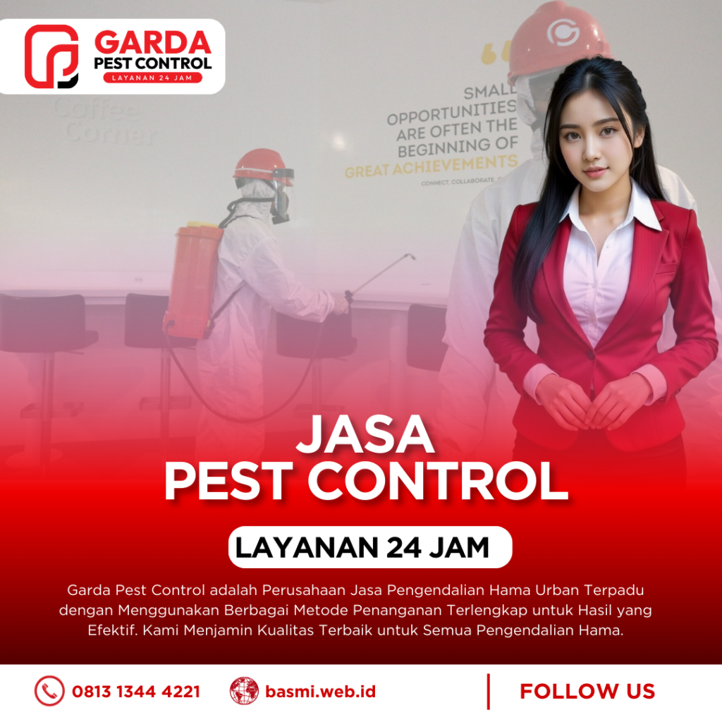 Jasa Pembasmi Hama Terpercaya Sejak 2012