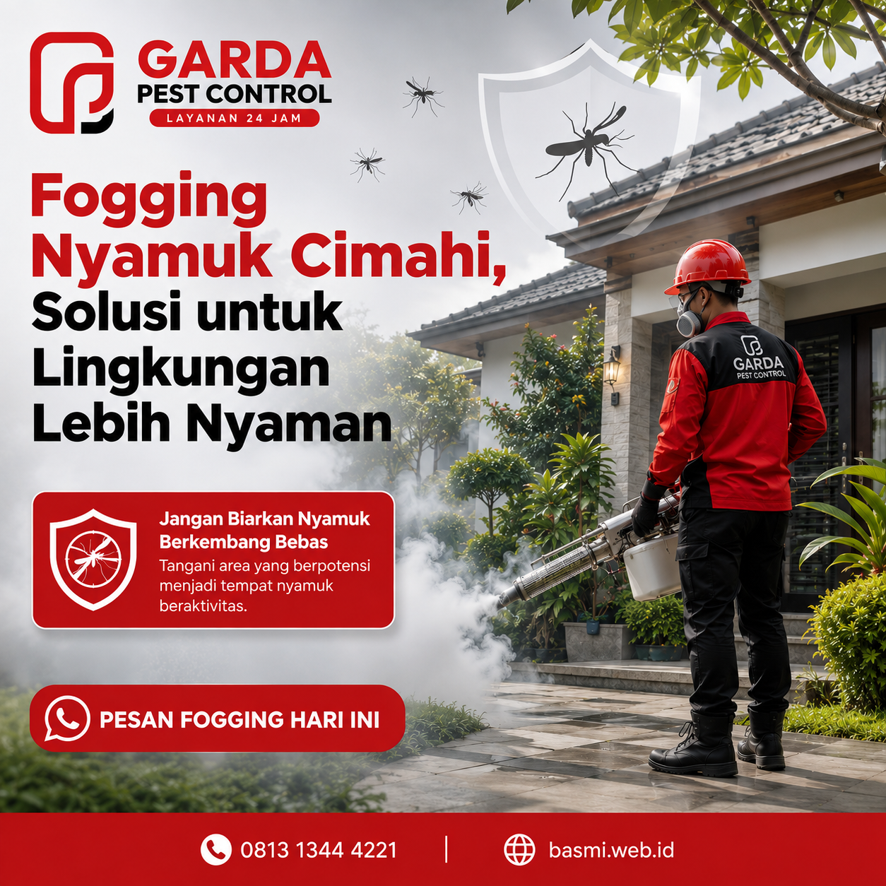Rincian Harga Jasa Semprot Nyamuk Rumah Di Cimahi Terbaru