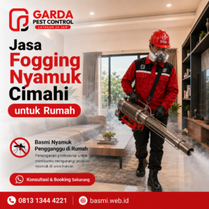 Jasa Semprot Nyamuk Cimahi Profesional Basmi Hama Urban