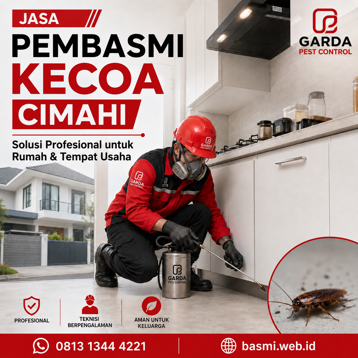 Solusi Jasa Pembasmi Kecoa untuk Restoran dan Kuliner Cimahi Bebas Hama
