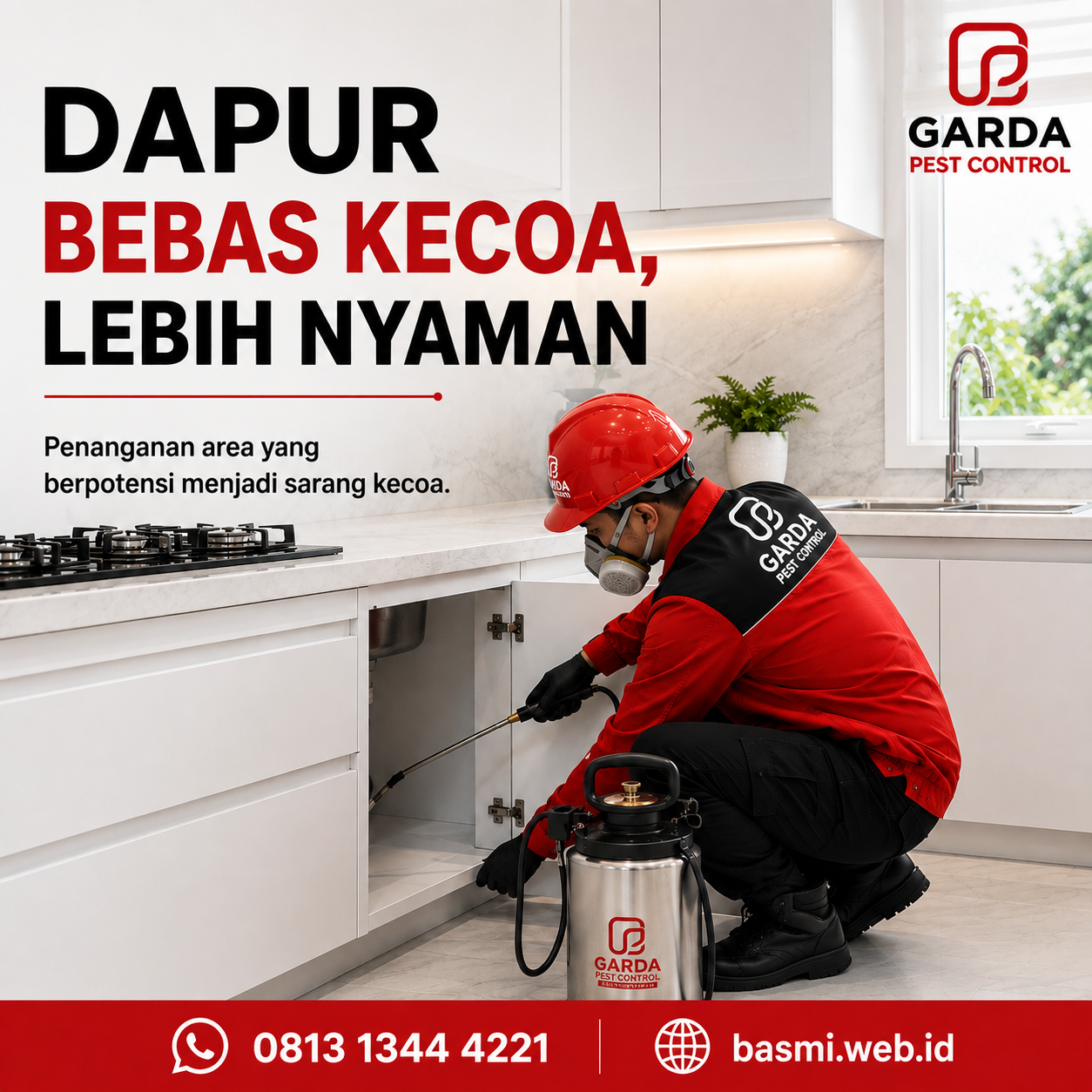 Cara Mengatasi Kecoa Jerman yang Kebal Obat Nyamuk di Cimahi