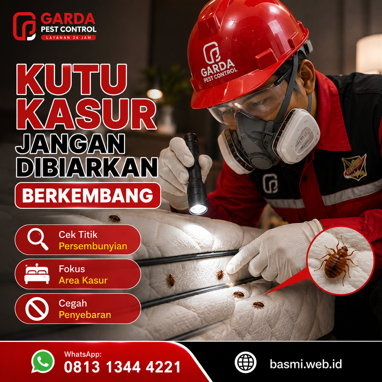 Jasa Pembasmi Kutu Kasur Cimahi Profesional untuk Tidur Nyaman Tanpa Gigitan