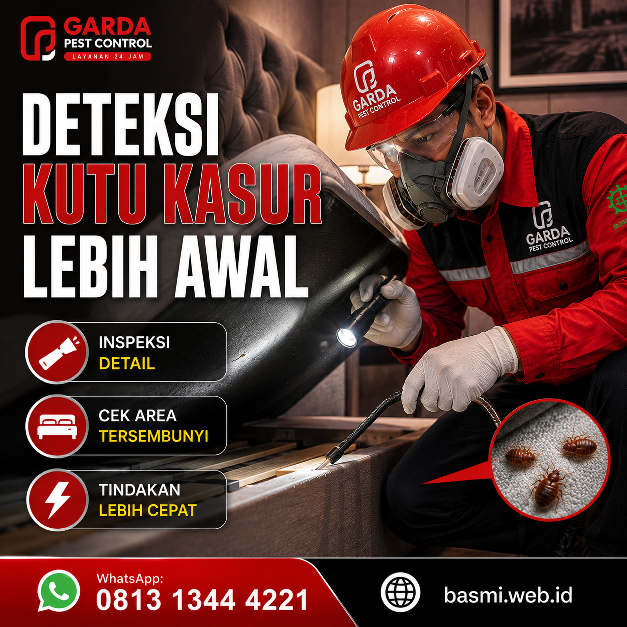 Jasa Basmi Kutu Kasur untuk Kos dan Penginapan Cimahi Bebas Tungau Tuntas