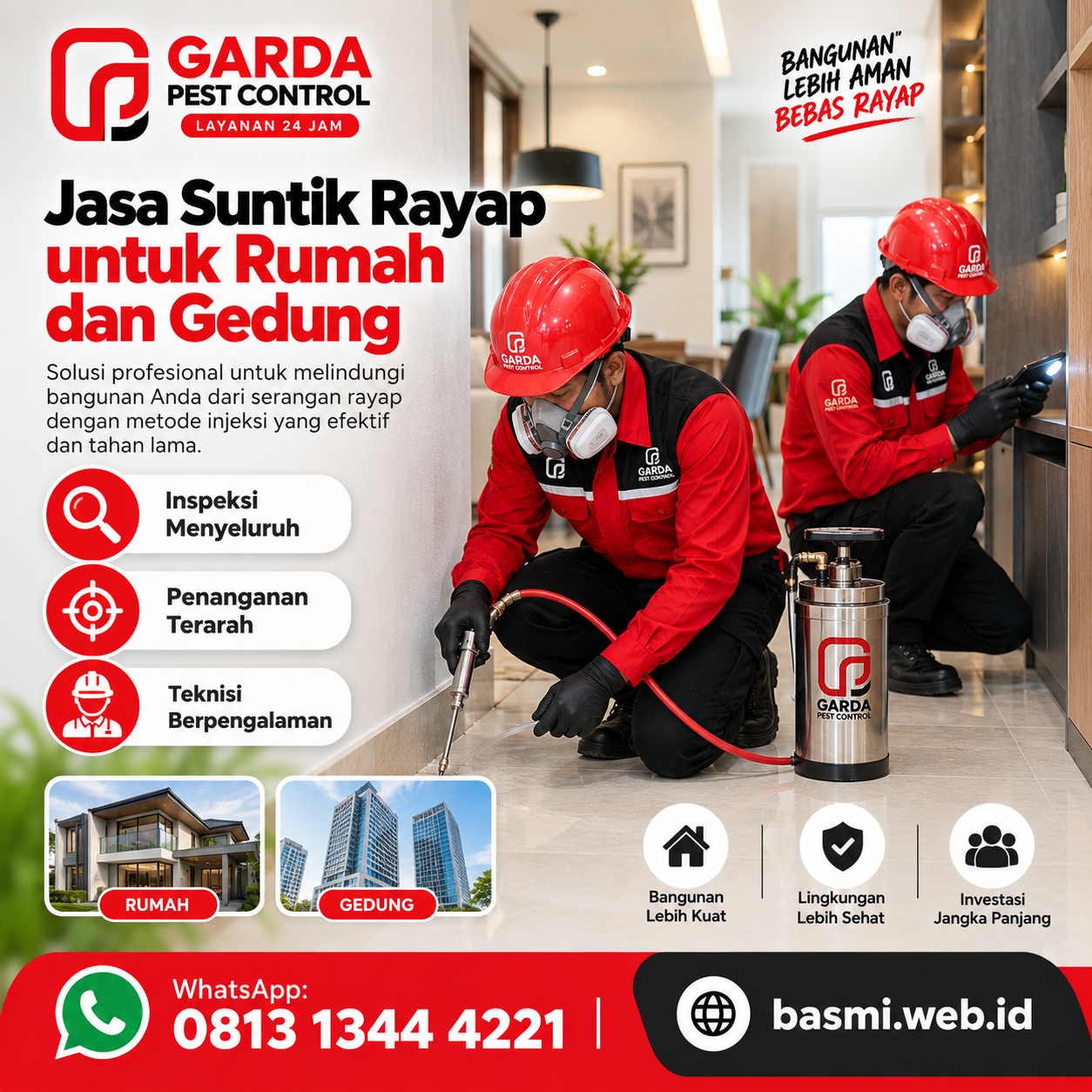 Biaya Suntik Rayap Pasca Konstruksi di Cimahi dan Panduan Lengkapnya