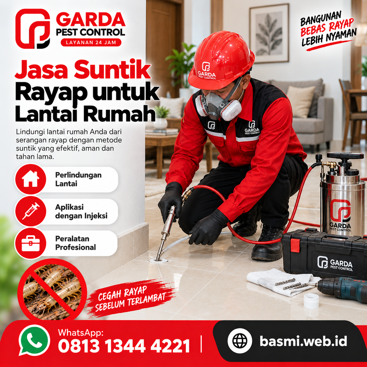10 Cara Ampuh Membasmi Rayap Sampai ke Sarangnya